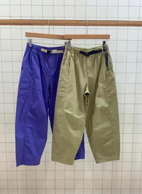 素然裤子 0系列女士春季新款爆款户外棉格肥锥库直筒裤 A0241PA16