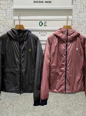 素然羽绒服 0系列 24女冬新款双面穿连帽轻量化羽绒服 A0243DO06