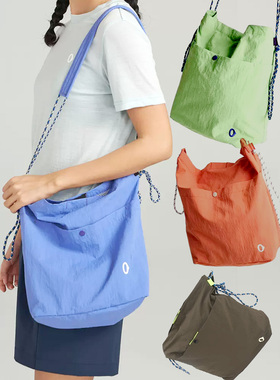 素然包包 单肩包斜挎包手提包23新款轻便运动皱感防泼水A2231BA10