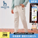 子秋新中大童珠地舒适锁温百搭长裤 hazzys哈吉斯童装 男童裤
