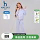 两件套 2025春新中大童花边领洋气长袖 hazzys哈吉斯童装 女童套装