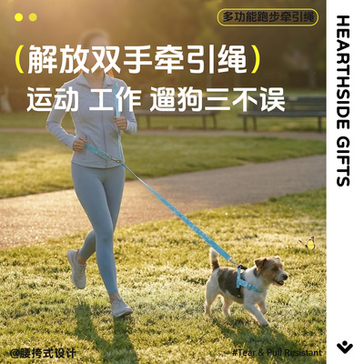 獾的礼物狗狗肩带牵引绳解放双手