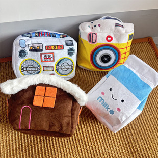 獾 ins宠物狗狗可爱毛绒玩具幼犬耐咬藏食互动解闷怪叫 礼物新款