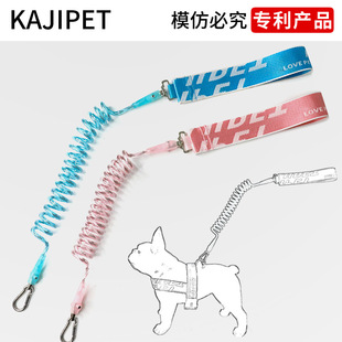 獾 宠物弹力牵引绳防爆冲反光伸缩绳中小型犬遛狗 礼物亚马逊爆款