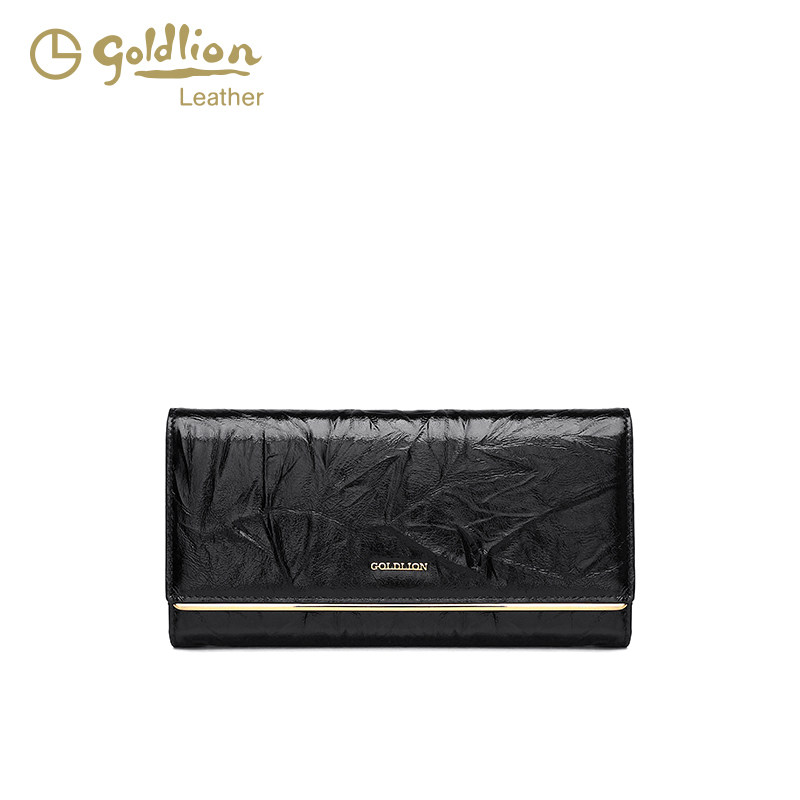 金利来真皮女包长款钱包2026新款时尚百搭手拿包大容量钱夹皮夹潮