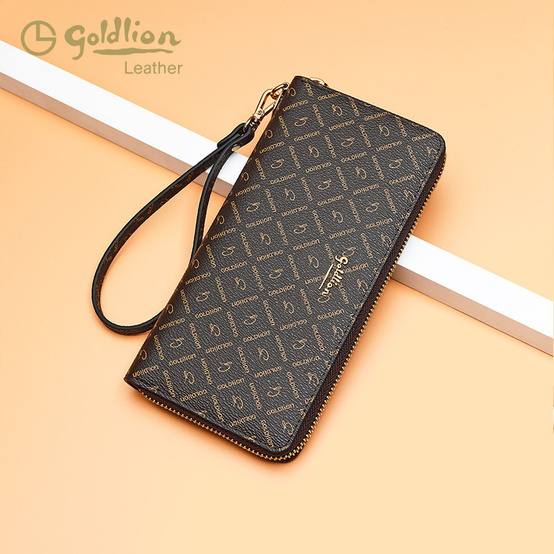 金利来钱包女2020新款手拿长款可放手机拉链多功能零钱包女式钱夹