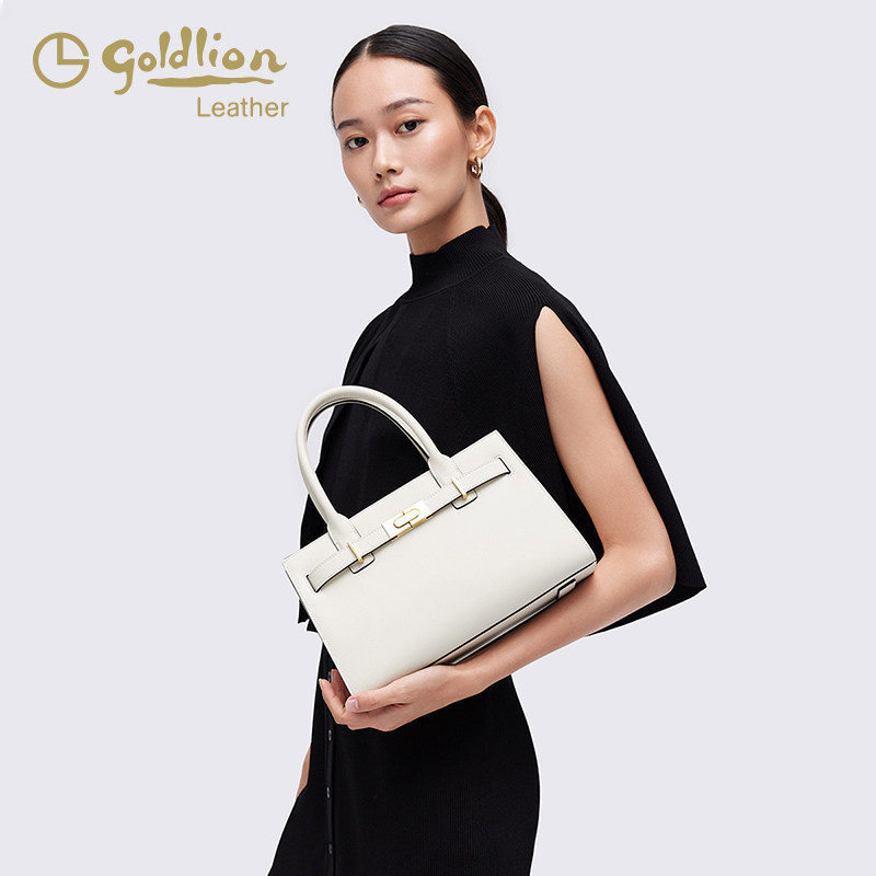 金利来包包2026新款轻奢真皮女士单肩手提包百搭质感大容量斜挎包