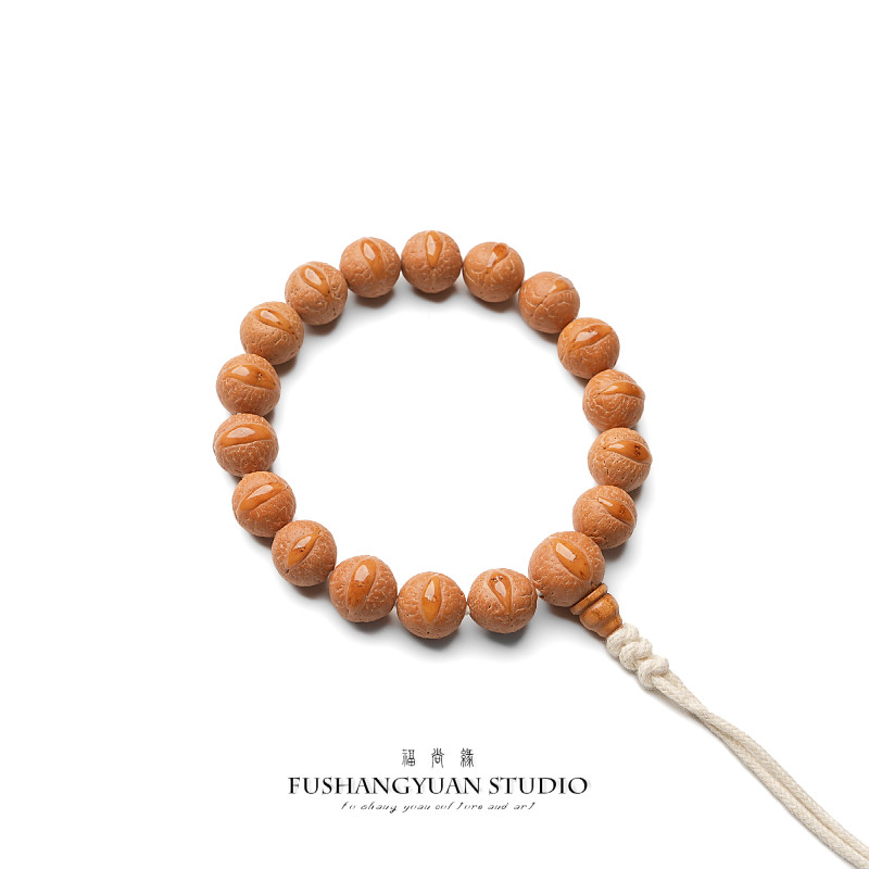 福尚缘〖金瞳凤眼〗凤眼菩提子龙眼手串手持尼泊尔小众文玩手串