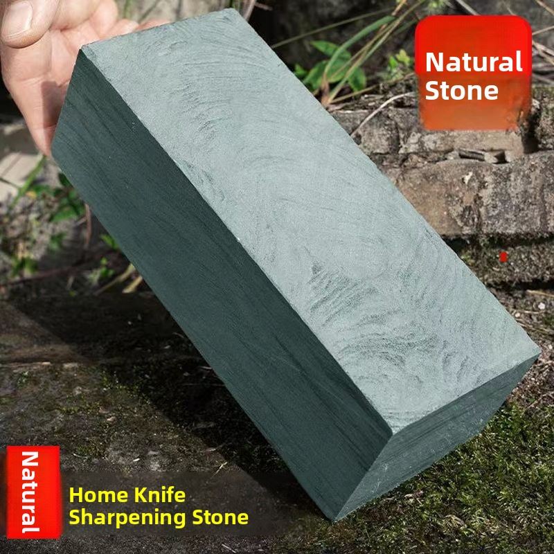 磨刀石正宗天然磨石厨师专用磨菜刀石头家用磨刀神器细磨原石油石