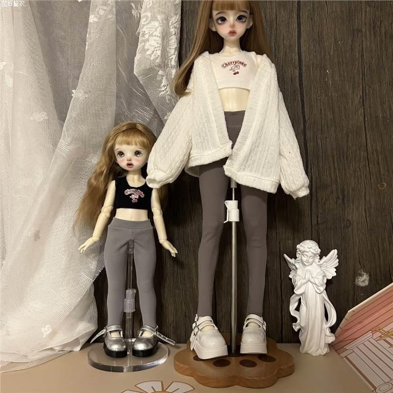 bjd6分4分娃娃打底裤瑜伽裤鲨