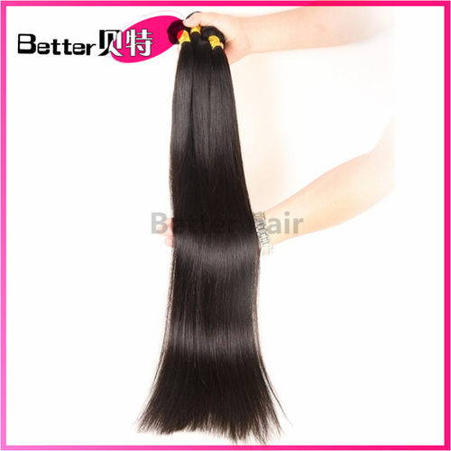8A brazilian straight long length 28 30 32 inches Human Hair
