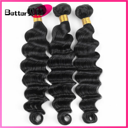 8A Brazilian Virgin Human Hair loose deep wave 100g 真人假发