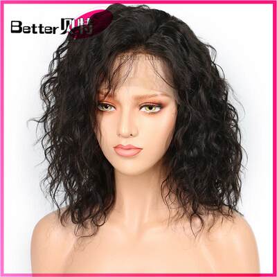 8A Brazilian Lace Front Human Remy Hair Wigs For Black Women