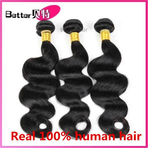 8A 1pc peruvian virgin Human Hair 100% weave body wave发帘