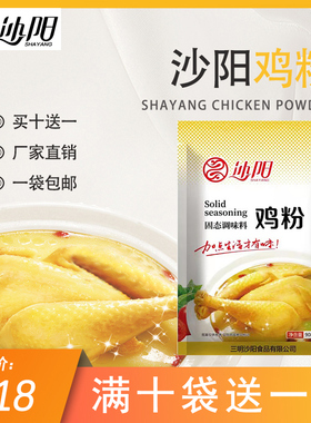 沙阳鸡粉王 908g 升级新版 沙县小吃调味料调汤调馅鸡粉10包送1包