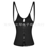 拉链式 女士美体收腹宫廷束身衣紧身氯丁橡胶层排汗背心塑身衣