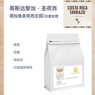 哥斯达黎加塔拉珠圣荷西小农Tarrazu Jose红蜜处理咖啡豆浅烘 San