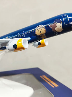 立巢航空馆长C919飞机模型