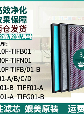适配汉朗空气净化器TIFC01/TIFG01/TIFI01/TIFH01-A/B集尘过滤网C