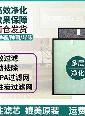 适配麦德罗/澳兰斯空气净化器KJ488FK08A MDL-AC-G1过滤网SAPK08A