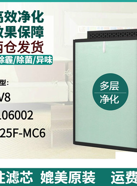 适配RICKON瑞肯/SICHLER空气净化器KJ451F-RK-V8 CN106002过滤网