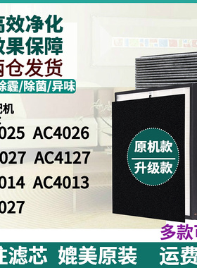 适配飞利浦空气净化器滤网AC4025/4026/P027/AC4104/4103滤芯127