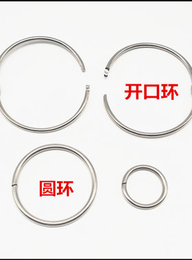金属箱包背包带配件五金圆环扣