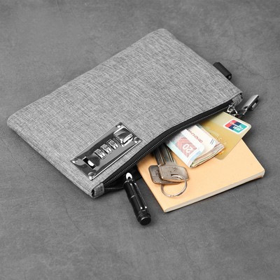 Wallet password lock anti-theft portable card bag零钱包防盗