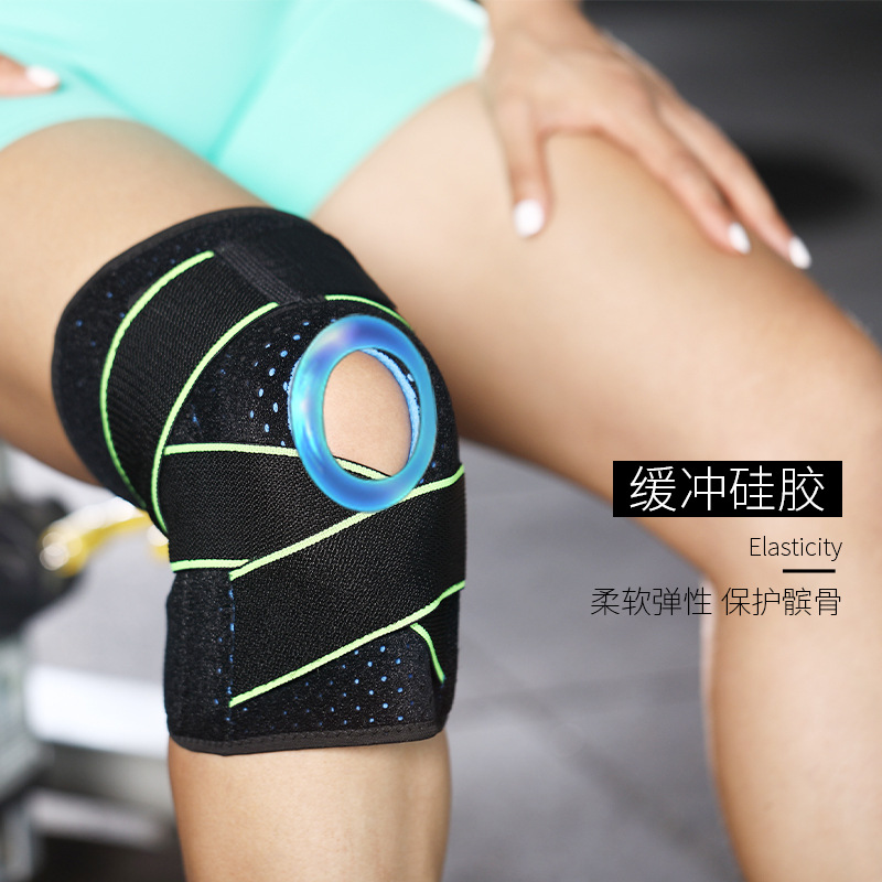 Sports knee pads and breathable running basketball protector