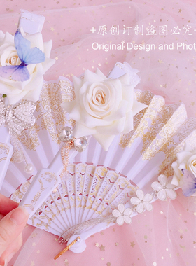 lolita手作花嫁蕾丝哥特搞死漫展