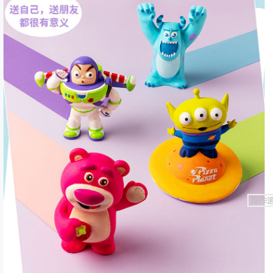 石膏画娃娃涂色玩具总动员草莓熊
