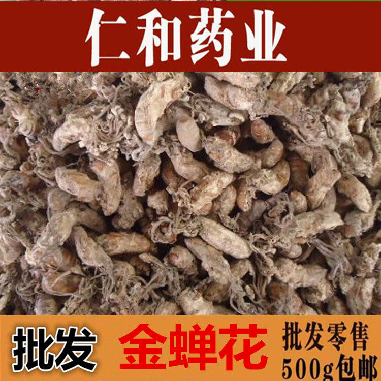 金蝉花竹林蝉花虫草花/蚕花土蝉花500克包邮农副产品初加工