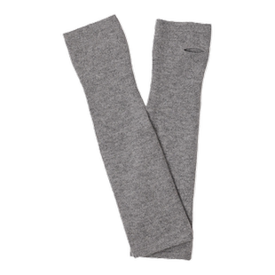 纯羊绒袖子护手臂套袖保暖胳膊针织袖套女秋冬拼接假袖子半指手套