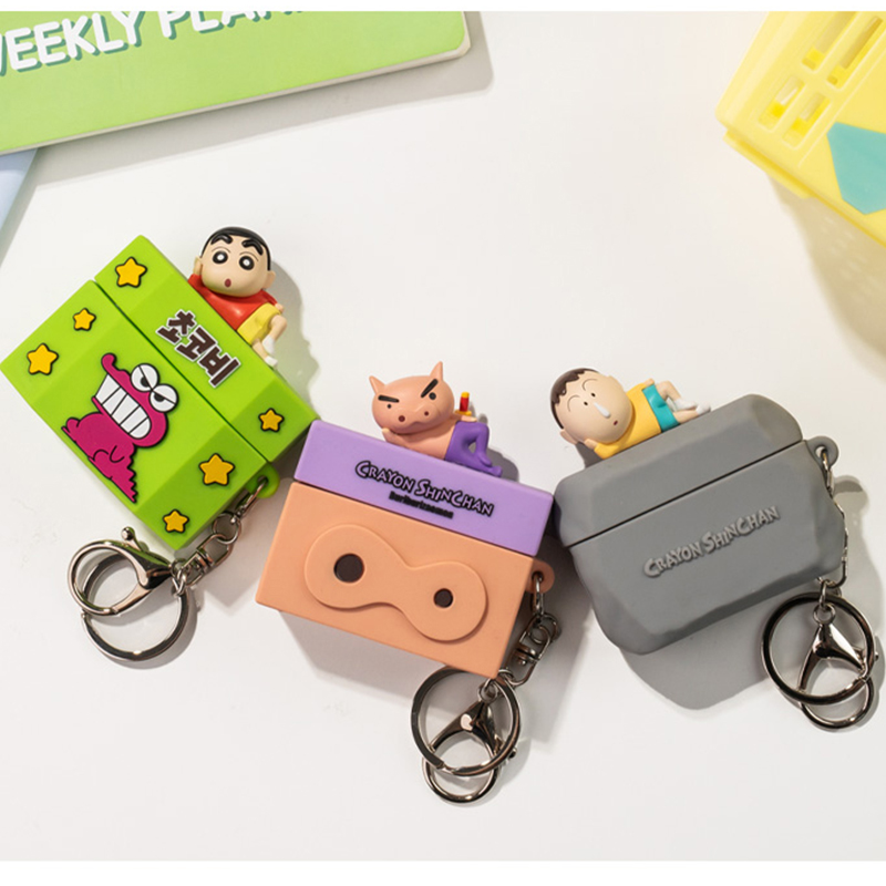 蜡笔小新苹果airpodspro3耳机壳