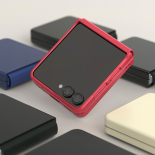 韩国araree适用三星zflip7手机壳全包铰链保护套小折叠屏z flip7保护壳简约纯色轻薄商务气质外壳