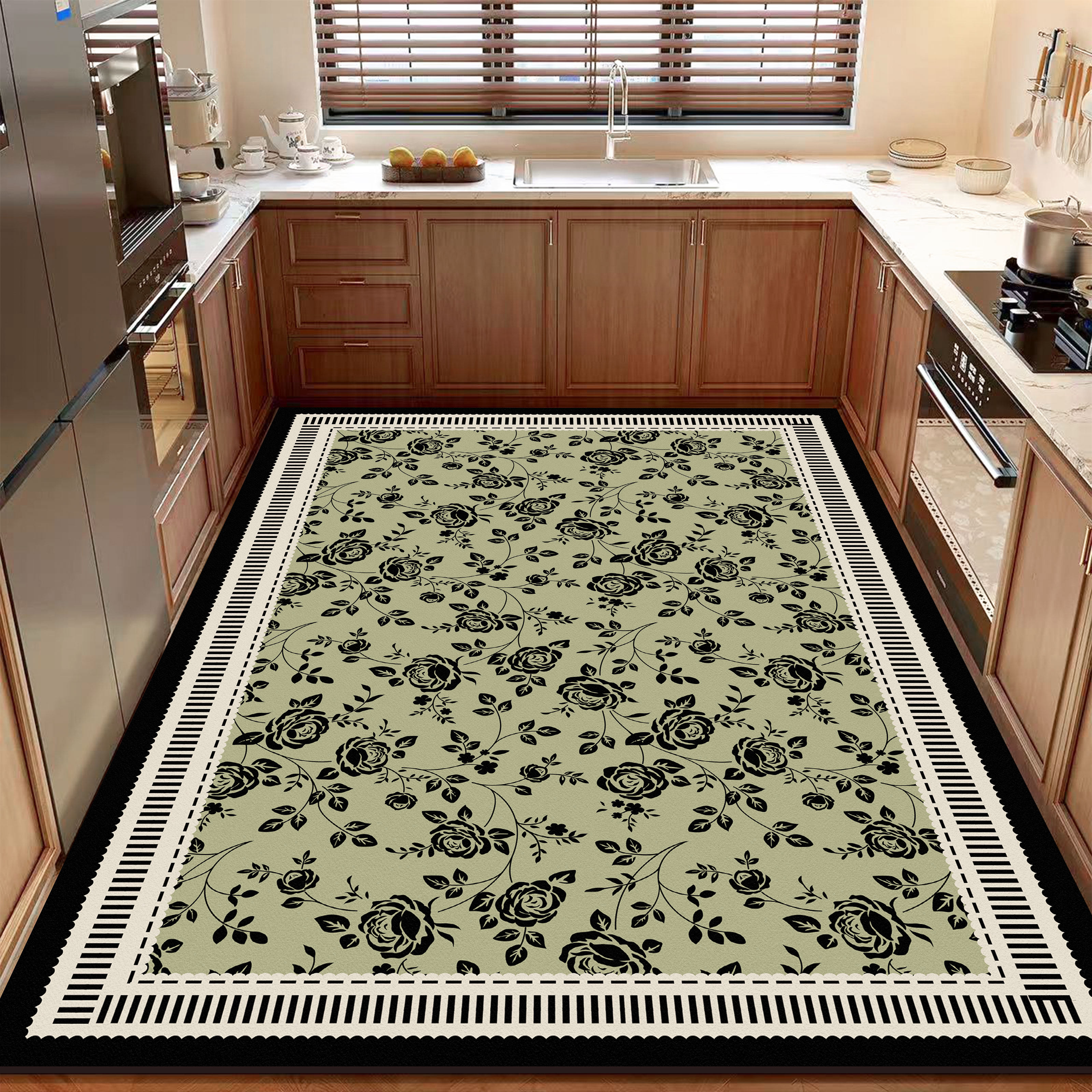 硅藻泥厨房地垫防滑防油吸水垫可擦免洗门口耐脏脚垫防水满铺地毯,居家布艺,厨房地垫,淘宝优惠券,粉丝福利购,淘宝优惠卷