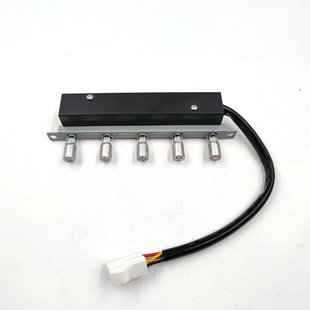 inse樱雪抽油烟机配件CXW-238-H1210(G)按钮三速开关按键总成五位