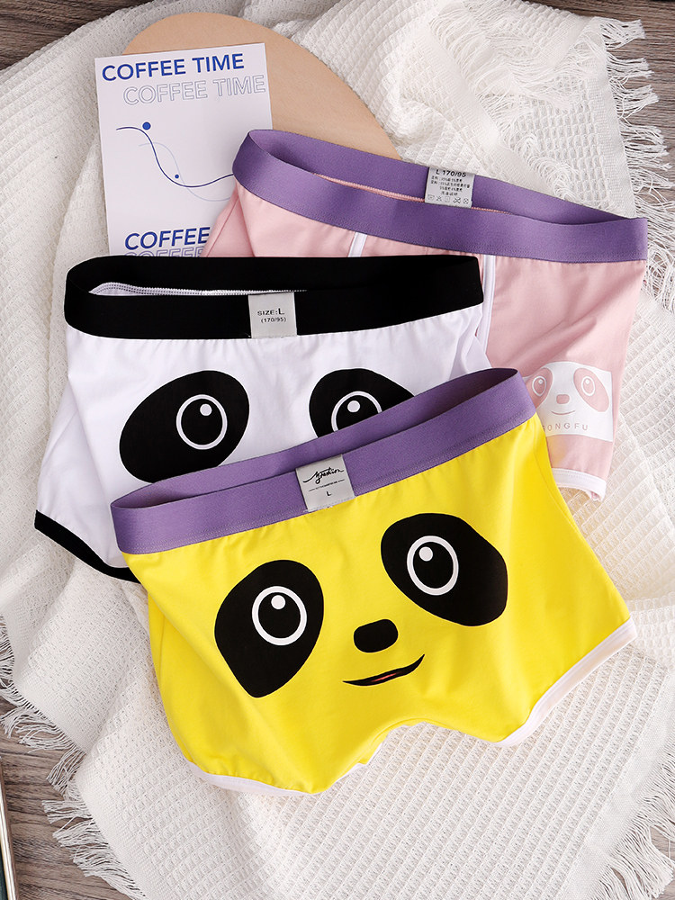 青少年内裤男发育期纯棉短裤大童男童男生男孩初中生学生四角裤头