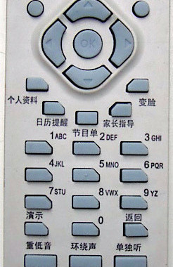 长虹CHD29155（KDT6K KDT6K-1）CHD29800H/29876电视机遥控器