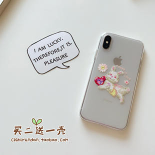 XR软12套3 油画风iPhone11pro手机壳适用XSMAX苹果6 8涂鸦7plus