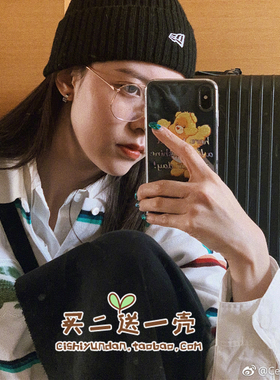 手机壳13宋妍霏同款苹果11/6s萌8/7plus软iPhoneXR/XSMAX透明12/13/14/15/16/17/air/mini韩系ins风保护套