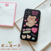 8全包镜头7plus mini iPhone11pro手机壳可爱卡通XSMAX苹果6 16保护套