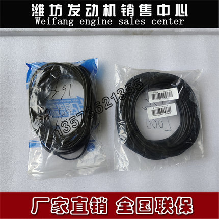 潍坊X6170船用柴油发动机 潍柴8170缸套阻水圈 密封圈170Z.01.85