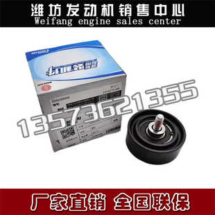 扬州潍柴WP3柴油发动机RA425锐动力RA428张紧轮Z20030006皮带惰轮