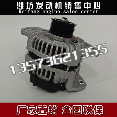 潍柴WP13F快艇船舶用6F21柴油机WP17F发动机1006384263充电发电机