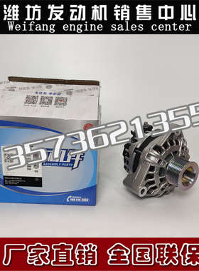 潍柴动力WP10柴油发动机铲车50装载机1000179901充电发电机WP-FDJ