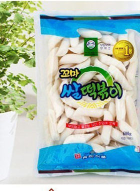 包邮韩国原装进口松鹤年糕条手指速食油炸韩式辣炒年糕火锅家用
