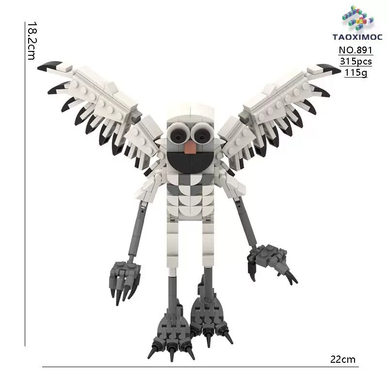 新品99 Nights in the Forest 森林中的99夜游戏周边积木