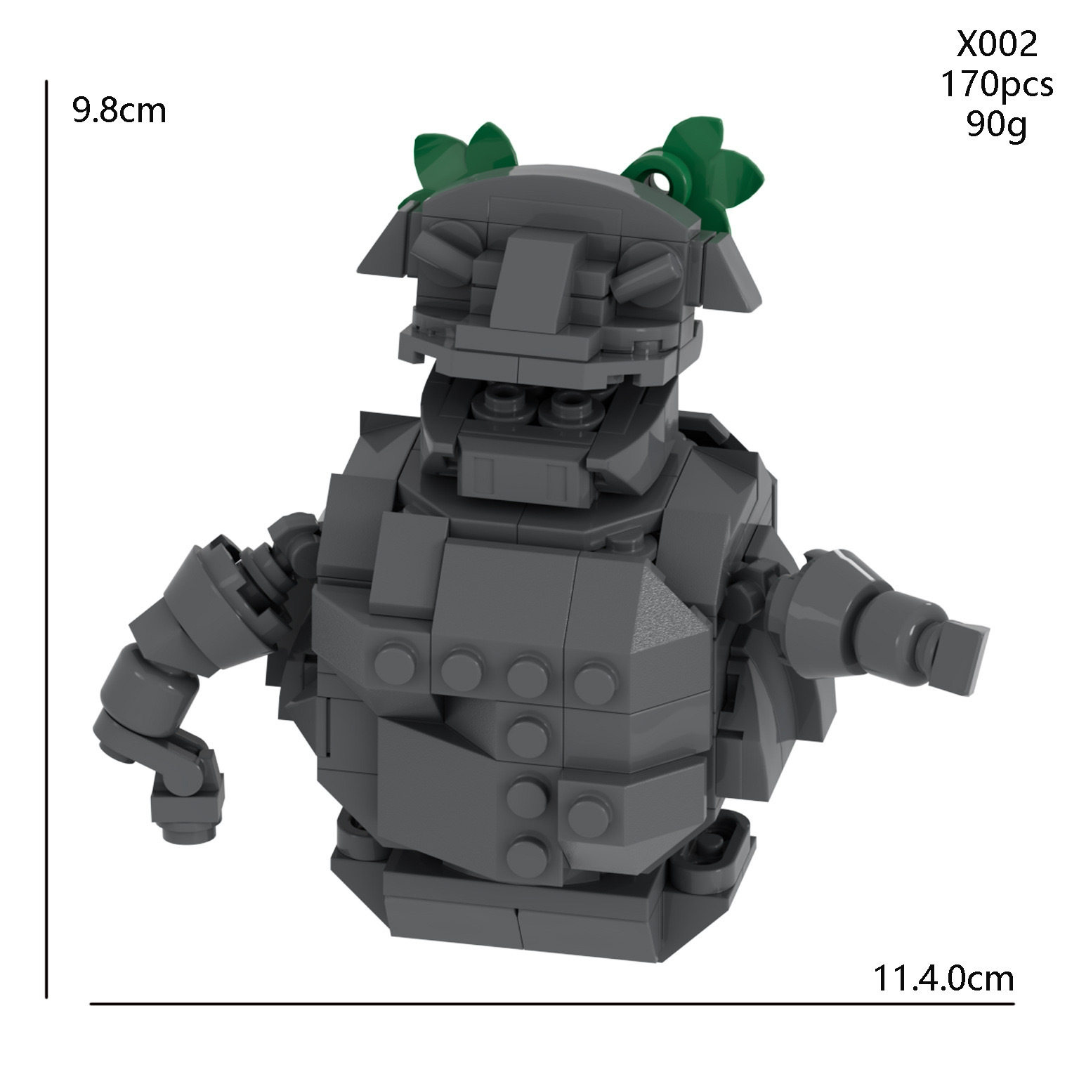 2025新款 哪吒2周边玩具积木两大护卫结界兽积木模型手办