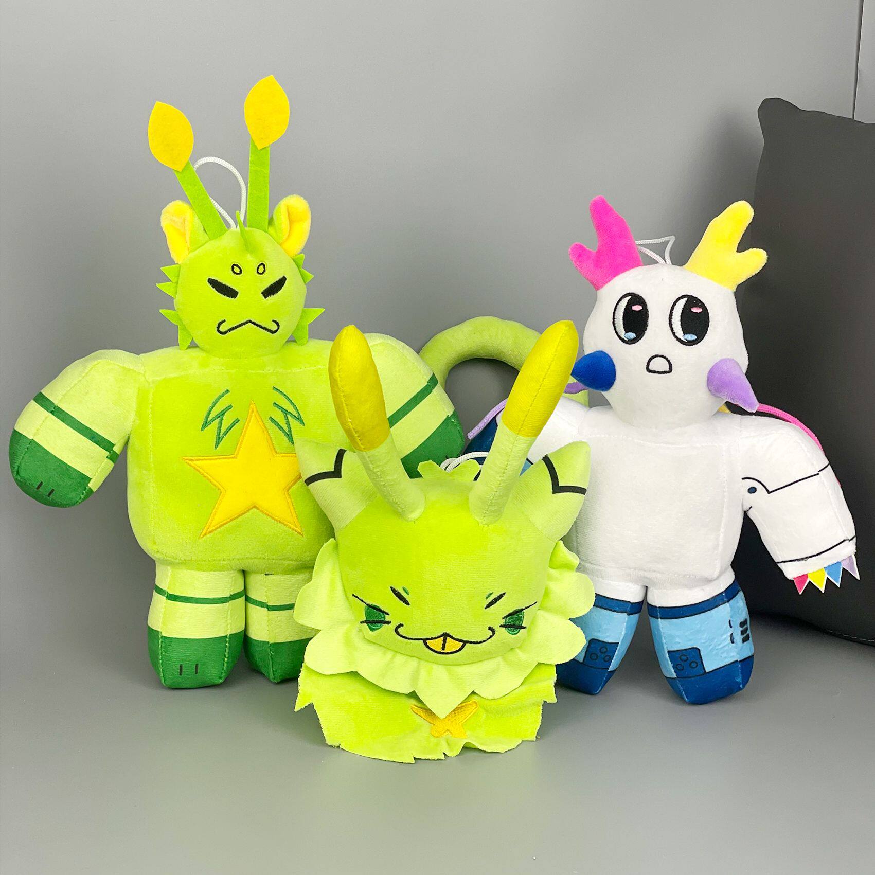 热卖Regretevator Gnarpy Plush绿色瞌睡猫毛绒玩偶公仔现货